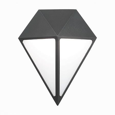 Светильник уличный настенный ST-Luce Черный/Белый,Черный LED 1*12W 4000K SL9500.441.01 - фото