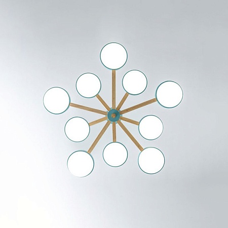 Подвесная Люстра Turna Dbl L10 Pink Imperiumloft 229082-26 - фото