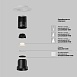 Встраиваемый светильник Technical DL120-10W-2.7K-TRS-B - фото