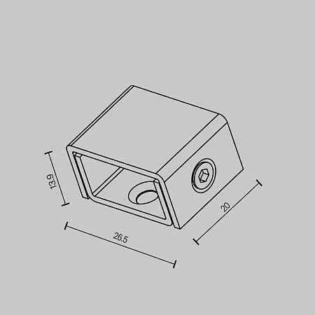 Комплектующие для трековой системы Technical TRA160H-B - фото