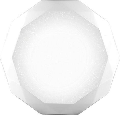 Светодиодный управляемый светильник накладной Feron AL5200 DIAMOND тарелка 36W 3000К-6000K белый - фото