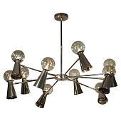 10046/10 Gold Люстра на штанге LOFT IT Halley