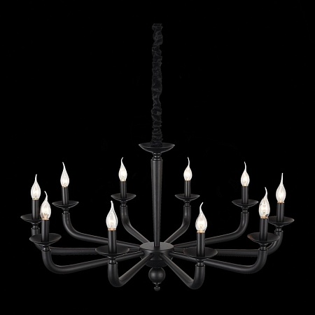 Люстра подвесная ST-Luce Черный E14 10*40W SL1114.403.10 - фото