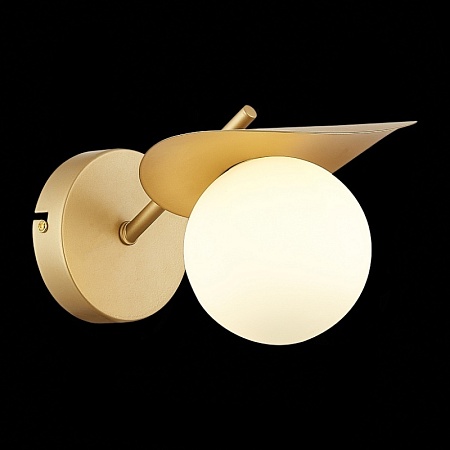 Светильник настенный Золотистый/Белый G9 1*5W SLE220501-01 - фото