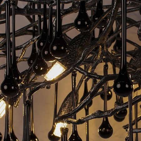 10067/1500 BK Подвесная люстра LOFT IT Bijout - фото