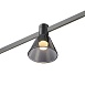 Магнитный трековый светильник FARM Черный LED 1*3W 3000K 78Lm Ra90 120 IP20 D90xH102 24 ST814.406.03 - фото