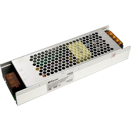 Трансформатор электронный для светодиодной ленты 150W 24V (драйвер), LB019 - фото