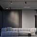 Slim Magnetic Трековый светильник с инновационной антибликовой решеткой 13W 4000K Kars черный 85524/01 Elektrostandard - фото