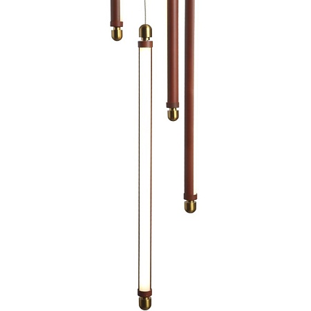 Светильник подвесной ST-Luce Латунь/Терракотовый, Белый LED 6*5W 3000K SL6225.303.06 - фото