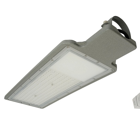 Светодиодный уличный консольный светильник Feron SP3024 150W 5000K 230V, серый - фото