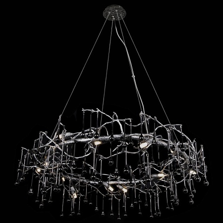 10068/1000 BK Подвесная люстра LOFT IT Bijout - фото