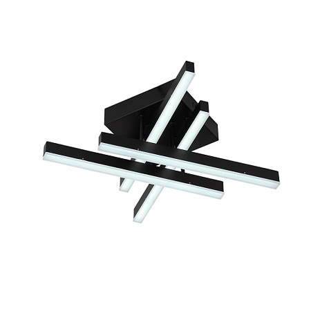 Люстра потолочная ST-Luce Черный/Черный, Белый LED 1*22W 3000K/4000K/6000K SL933.402.04 - фото