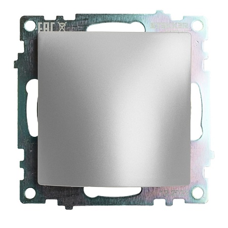 Кабельный вывод (механизм), STEKKER, серия Катрин, серебро, GLS00-7116-03 - фото