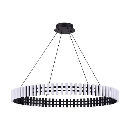 Люстра подвесная ST-Luce Черный/Белый LED 1*40W 3000K SL6203.403.40 - фото