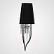 Настенный Светильник Crystal Light Brunilde Ipe Cavalli H92 Silver/Black Imperiumloft 189870-22 - фото