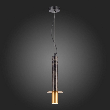 Подвес ST-Luce Черный/Черный, Белый LED 1*12W 3000K SL1212.403.01 - фото