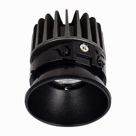 Светодиодный модуль Черный LED 1*7W 4000K 560Lm Ra90 36° IP20 D69xH75 220-240V ST851.448.07 - фото