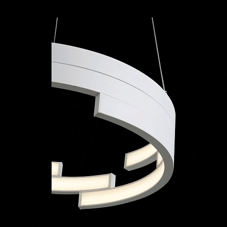 Люстра подвесная ST-Luce Белый/Белый LED 1*45W 4000K SL963.503.01 - фото