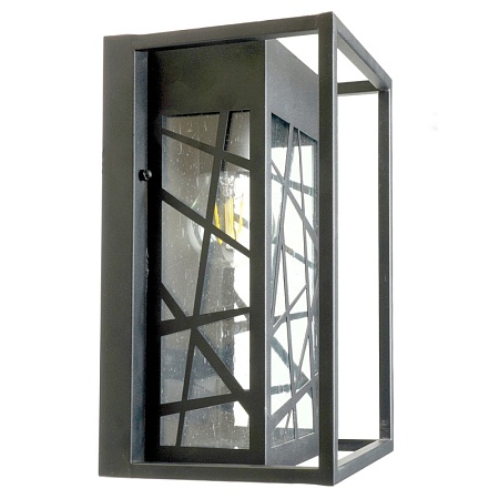 Светильник садово-парковый Feron PL641 на стену 60W 230V E27, черный - фото