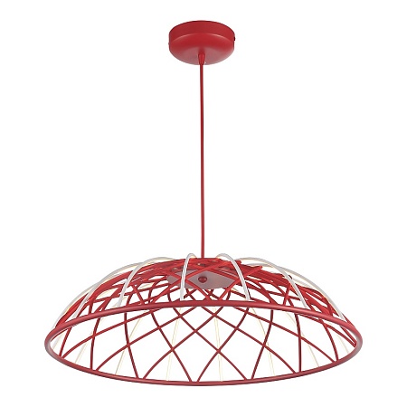 Светильник подвесной ST-Luce Красный/Красный LED 1*20W 3000K SL6016.603.01 - фото