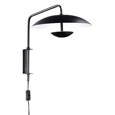 Бра ST-Luce Черный/Черный, Белый LED 1*8W 3000K SL6502.401.01 - фото