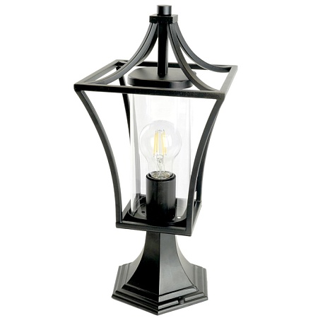 Светильник садово-парковый Feron PL734  на постамент 60W 230V E27, черный - фото