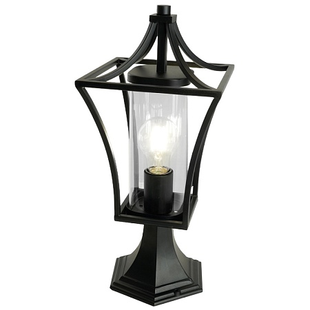 Светильник садово-парковый Feron PL734  на постамент 60W 230V E27, черный - фото