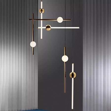 Подвесной Светильник Lee Broom Orion Globe Light Imperiumloft 85411-22 - фото