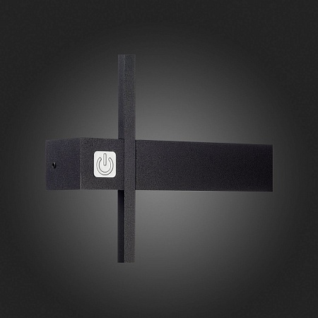 Светильник настенный ST-Luce Черный/Черный LED 1*6W 4000K SL1589.041.01 - фото