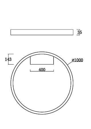 Потолочный светильник Maytoni Rim MOD058CL-L65B3K - фото