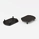 Slim Magnetic Заглушка для шинопровода Round (черный) (2шт) 85134/00 85134/00 Elektrostandard - фото