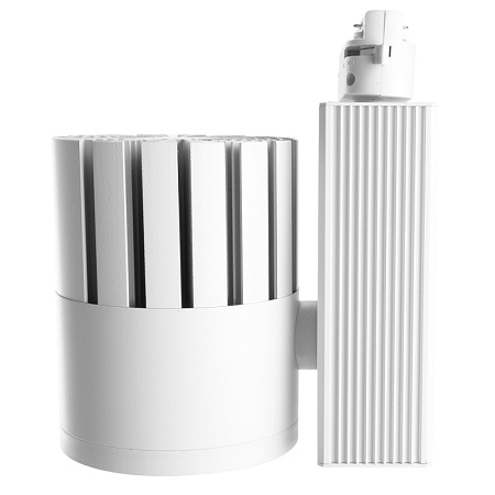 Светодиодный светильник Feron AL105 трековый однофазный на шинопровод 30W 4000K, 35 градусов, белый серия MarketBright - фото