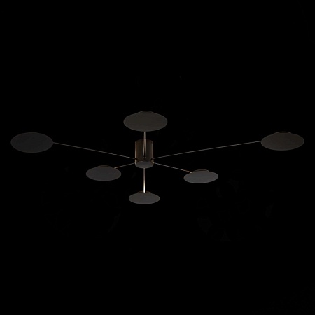 Светильник потолочный ST-Luce Черный/Черный LED 6*5W 3000K SL6006.402.06 - фото