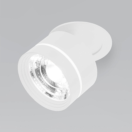 Встраиваемый поворотный светодиодный светильник 8W 4200K белый 25035/LED Elektrostandard - фото