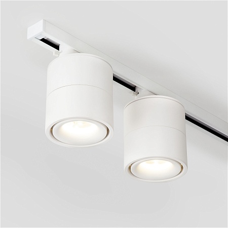 Трековый светодиодный светильник для однофазного шинопровода Klips черный 15W 4200K (1 шт.) LTB21 - фото