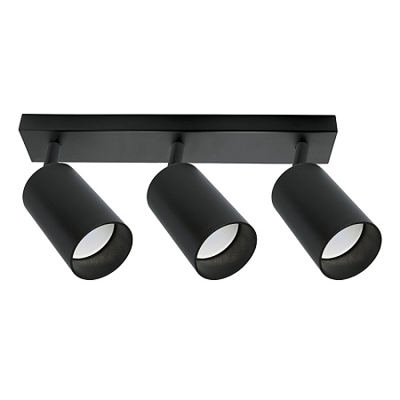 Светильник Feron ML203 настенно-потолочный под лампу GU10, черный - фото