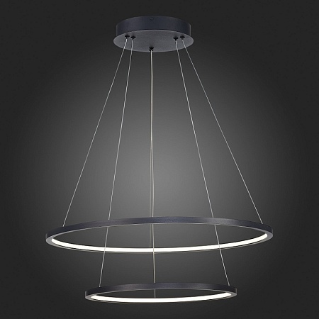 Светильник подвесной ST-Luce Черный/Белый LED 1*56W 4000K ST603.443.56 - фото