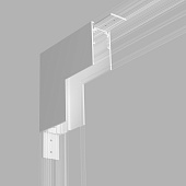 Коннектор угловой внутренний для накладного шинопровода белый Slim Magnetic 85091/11 Elektrostandard