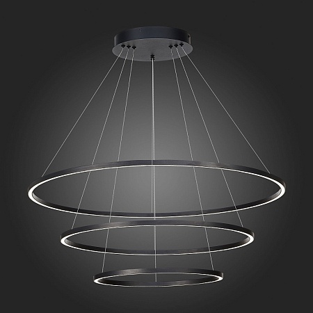 Светильник подвесной ST-Luce Черный/Белый LED 1*114W 4000K ST605.443.114 - фото
