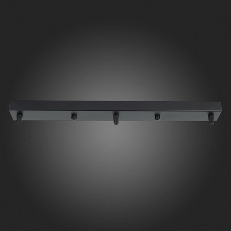 Потолочное крепление на 3 лампы (прямоугольное) ST-Luce Черный SL001.413.03 - фото