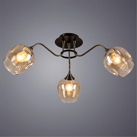 Потолочная люстра Arte Lamp MONICA A3831PL-3AB - фото