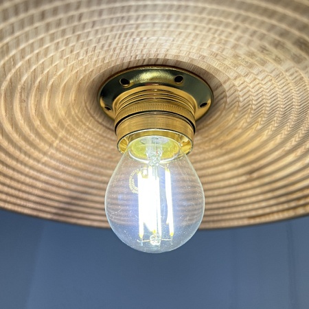 Подвесной Светильник Wood Light Brown Imperiumloft 141158-26 - фото