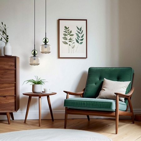 Подвесной светильник TK Lighting 11144 Sophia Green Cognac - фото