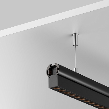 Шинопровод круглый низкопрофильный Technical TRXM034-R-412B - фото