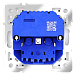 Розетка встраиваемая VOLTUM S70 с заземлением и защитными шторками, 16А, с USB, A+С, (белый глянцевы