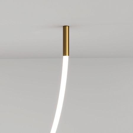 Потолочное крепление для круглого гибкого неона Full light латунь FL 28120 латунь Elektrostandard - фото