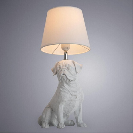 Декоративная настольная лампа Arte Lamp BOBBY A1512LT-1WH - фото