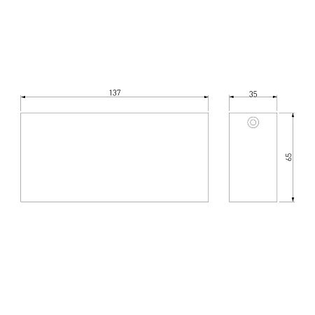 Накладной светодиодный светильник 25109/LED Elektrostandard - фото