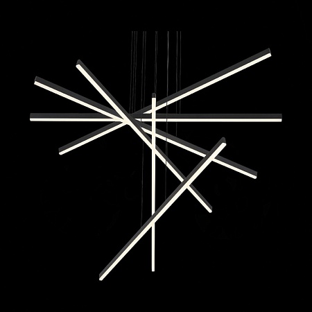 Люстра подвесная ST-Luce Черный/Белый LED 1*100W 4000K SL394.423.06 - фото