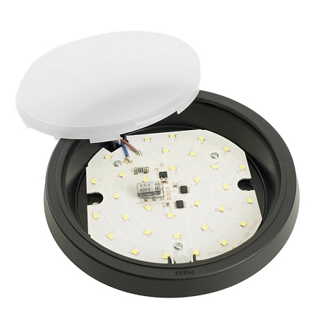 Светильник светодиодный Feron AL3020 в пластиковом корпусе 25W 6500K IP20 черный - фото